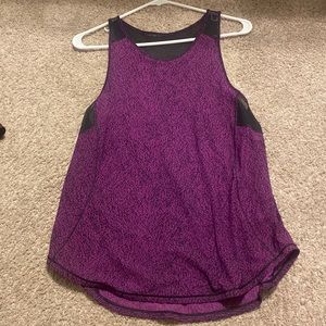 Size 8 purple tank